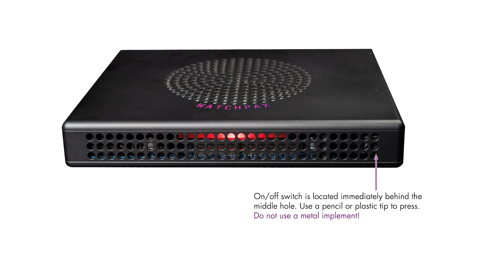 WATCHPAX 30 Connectors - Rear