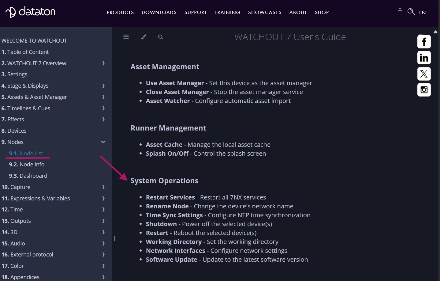 WATCHOUT 7 Power Off