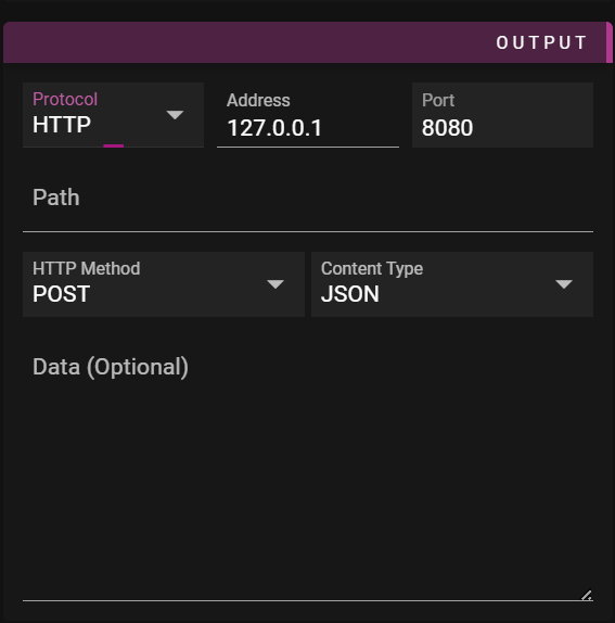HTTP Output Properties