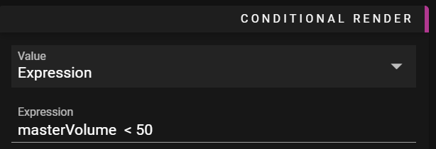 Conditional Trigger UI